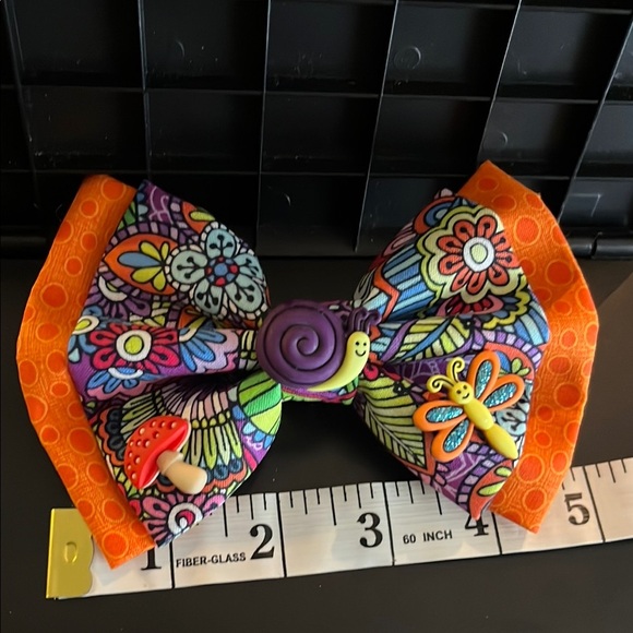 Colorful Kids Hair Bow - Picture 3 of 4